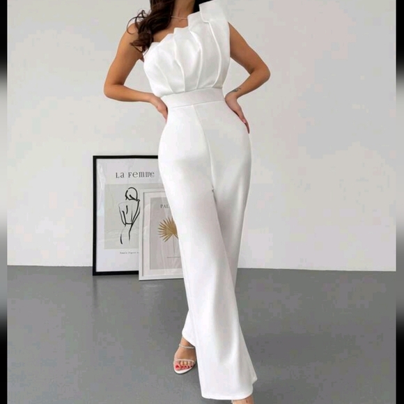 Pants - New Minimalist Elegant Daily Commute 3D Structure Pleated Design
